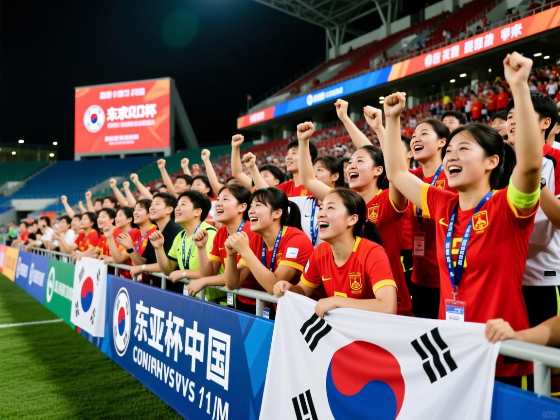 乐鱼体育登录入口-东亚杯中国女足逆袭 球迷情绪大幅提升，女足东亚杯中国vs韩国