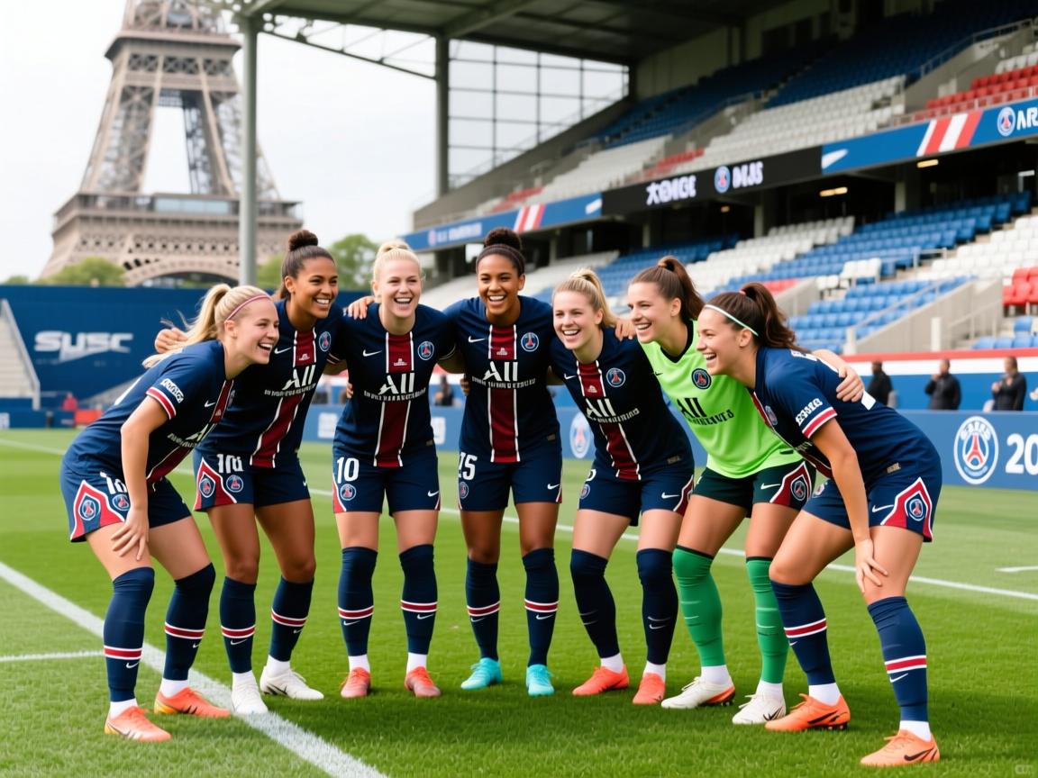 乐鱼体育app下载地址-女队气氛高涨 团结备战巴黎，大巴黎女队